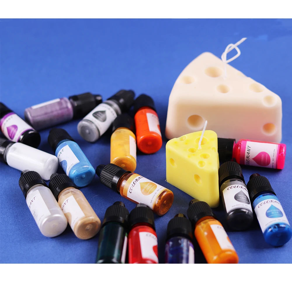 24 Color 10ml Candle/Soap Liquid Colorant