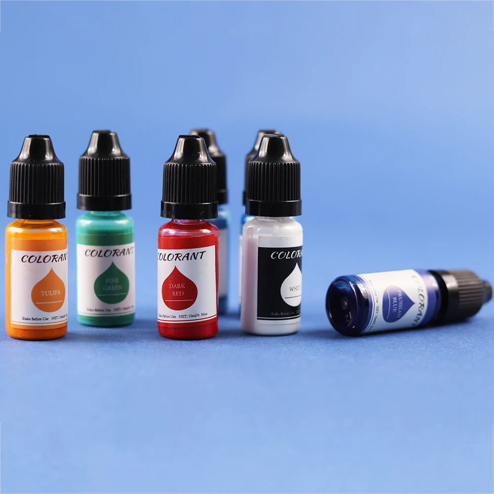 24 Color 10ml Candle/Soap Liquid Colorant