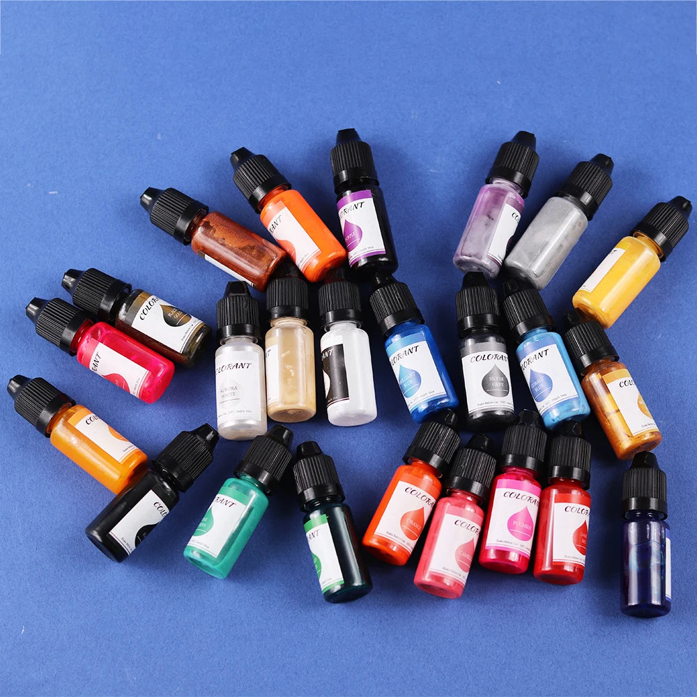 24 Color 10ml Candle/Soap Liquid Colorant