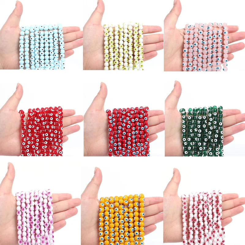 1200 Pieces 8mm Natural Stone Beads