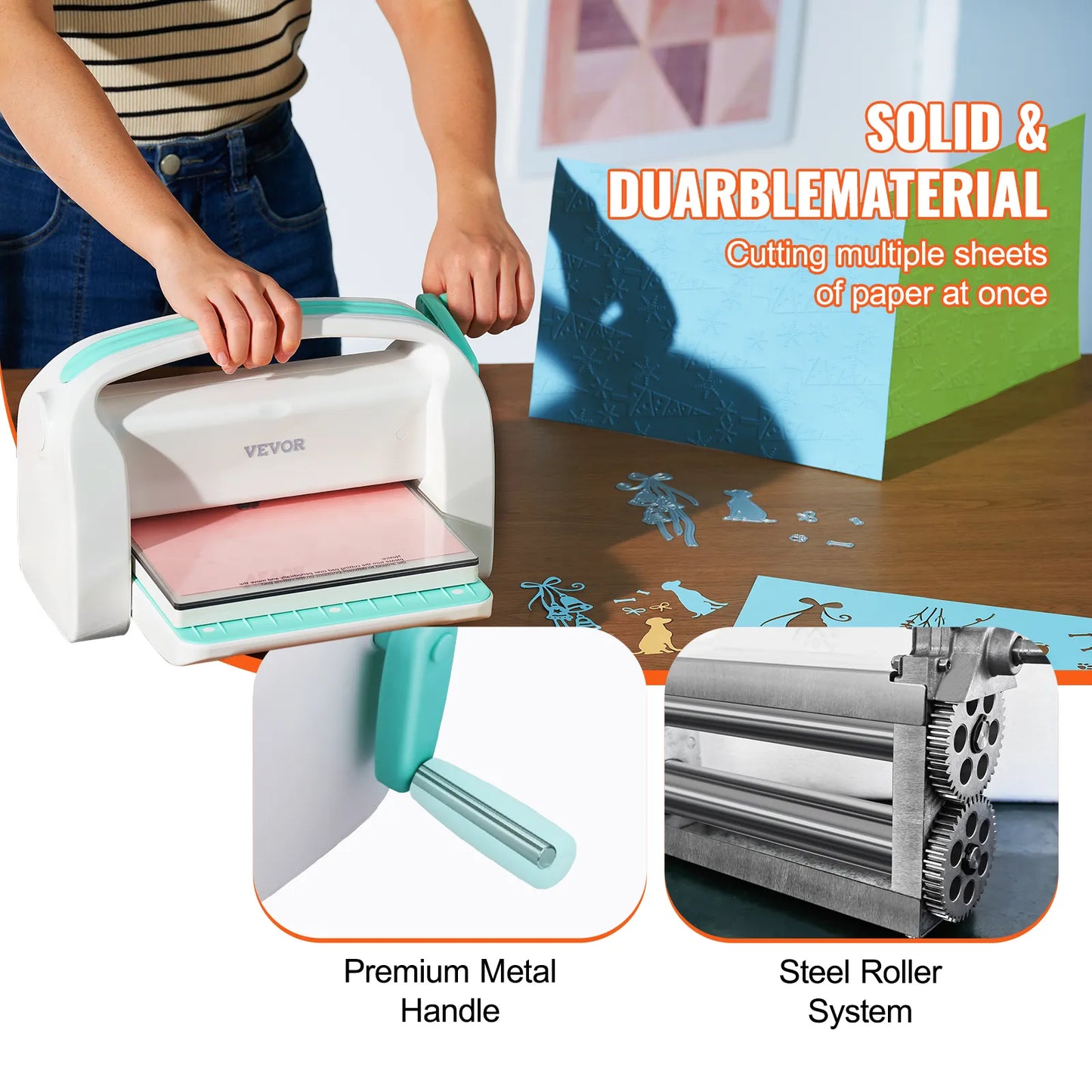 6/9in Manual Die Cutting Embossing Machine