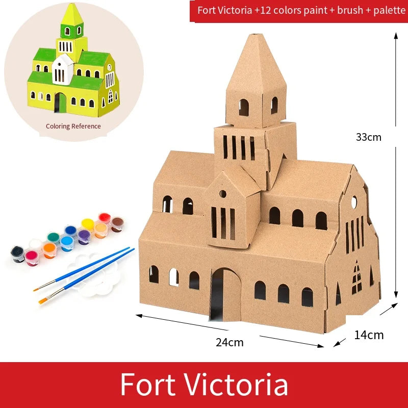 Paper Models to Assemble & Paint