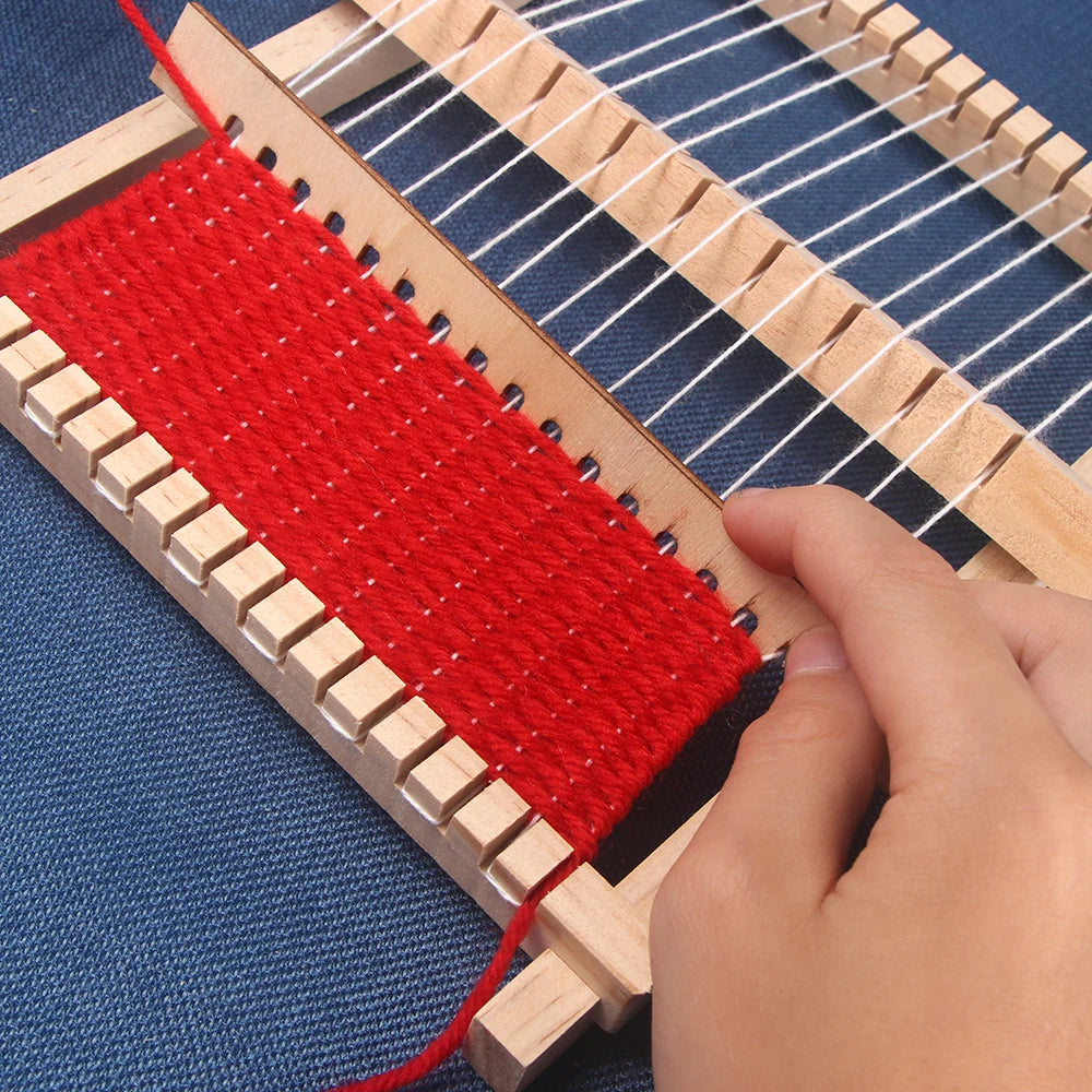 Mini Wooden Weaving Loom or Spinning Wheel