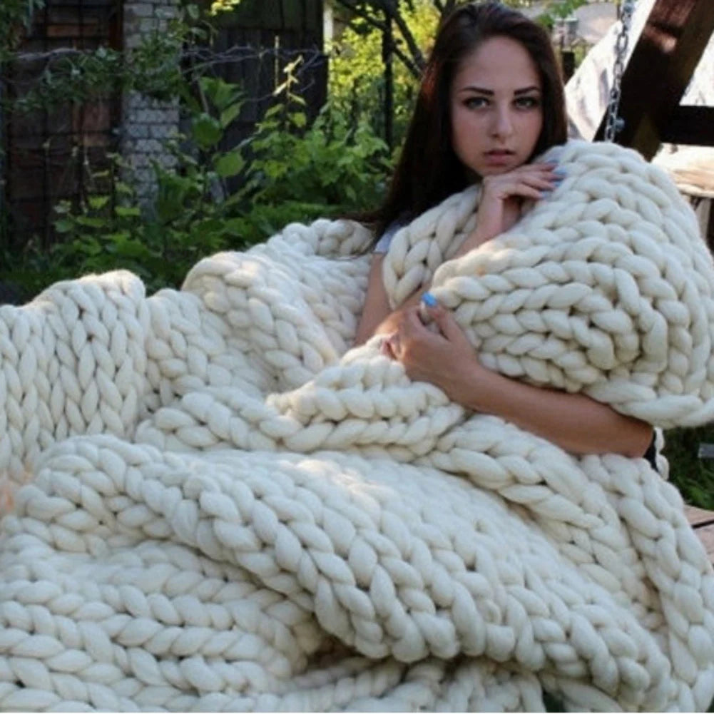 Chunky Luxury Thick Polyester Jumbo Knitting Yarn