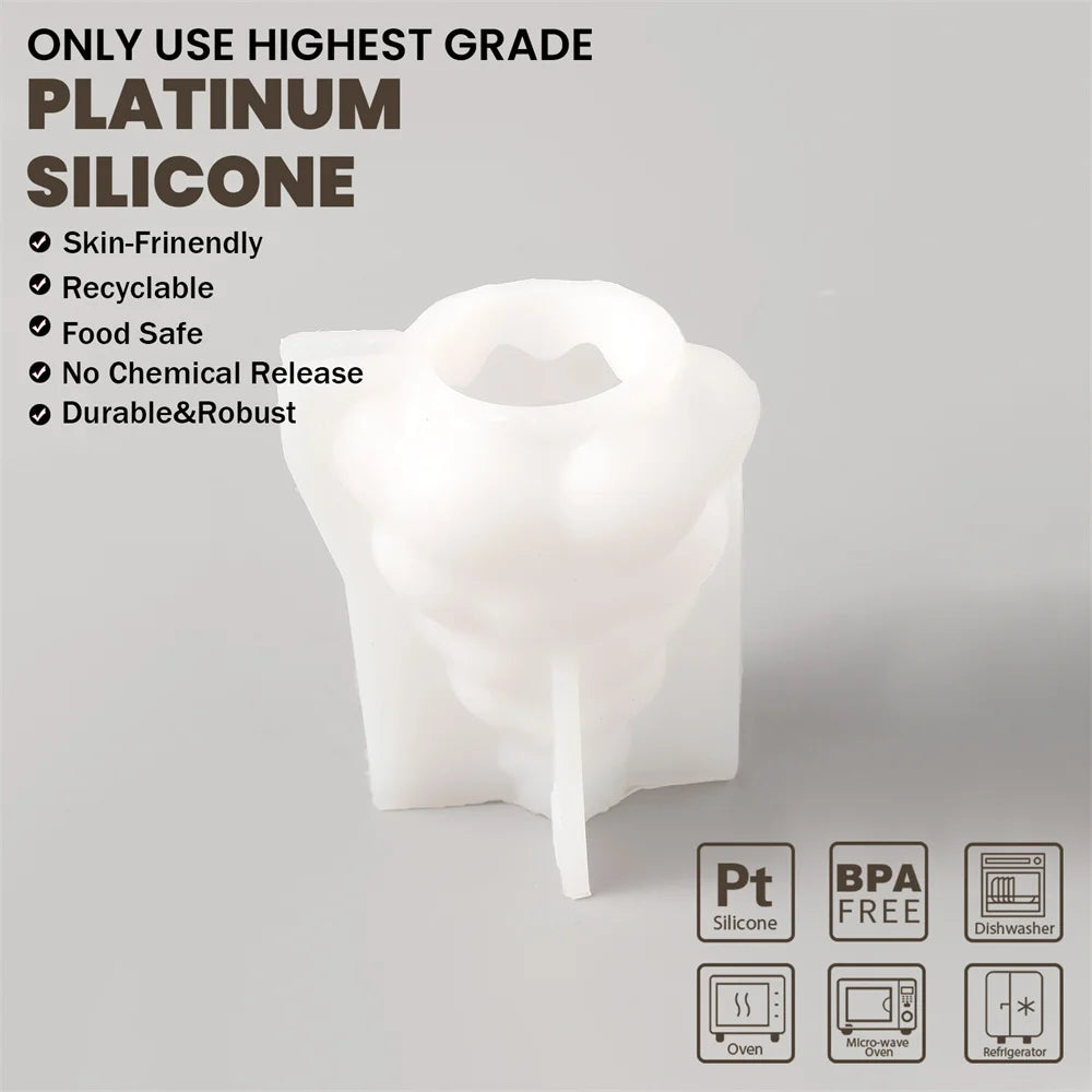 Christmas Tree Silicone Candle Molds