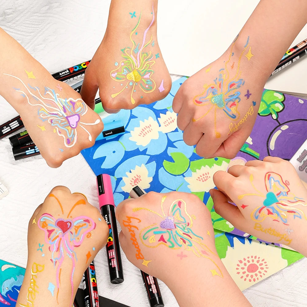 Acrylic Paint Permanente Ink Marker Set