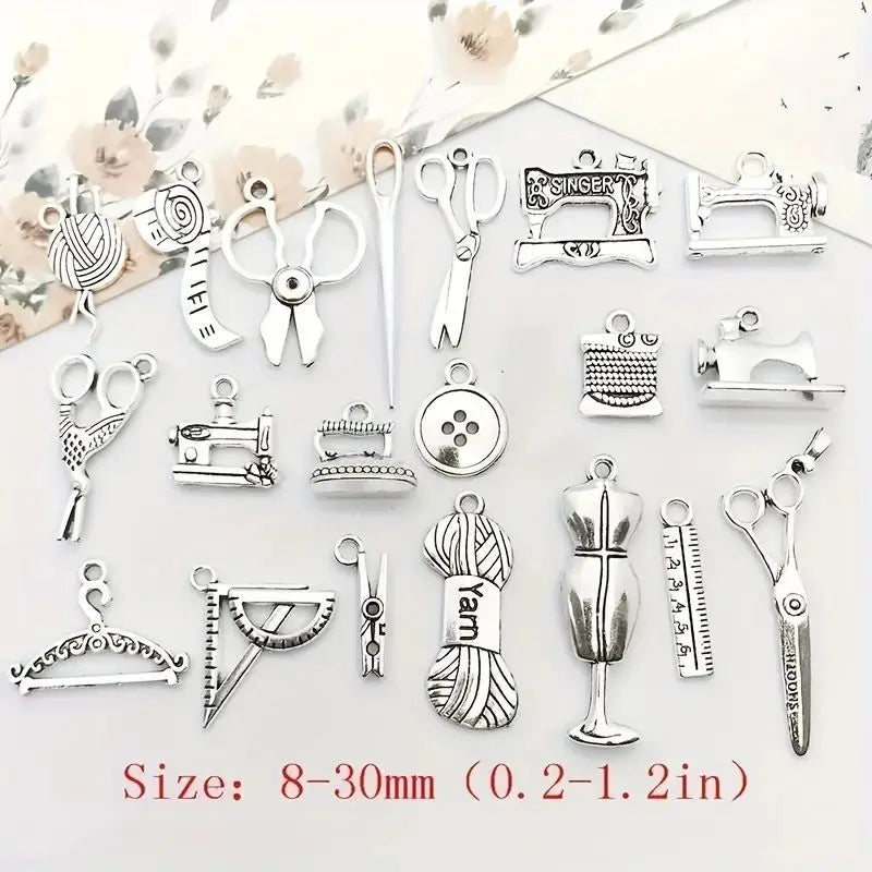 Mixed 100/bag DIY Crafting Jewelry Charms