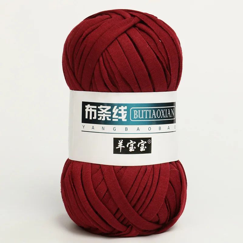 Soft Polyester Crochet/Knitting Fabric Yarn