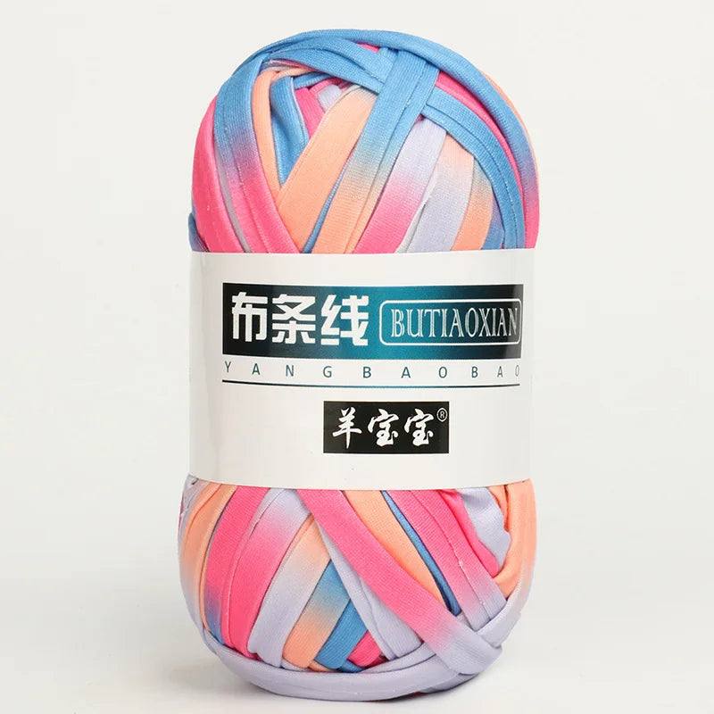 Soft Polyester Crochet/Knitting Fabric Yarn