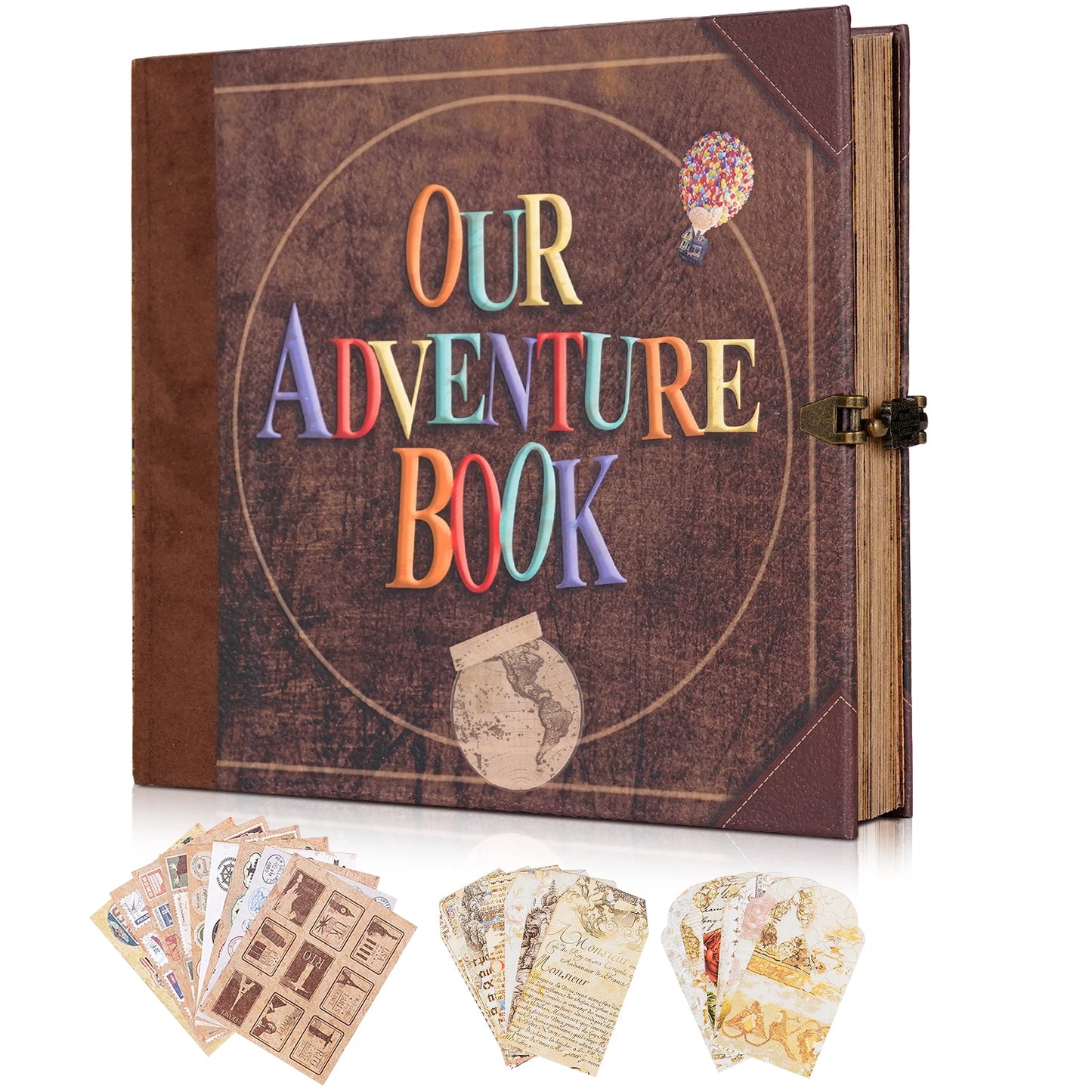 Our Adventure Handmade Photo Album/Scrapbook