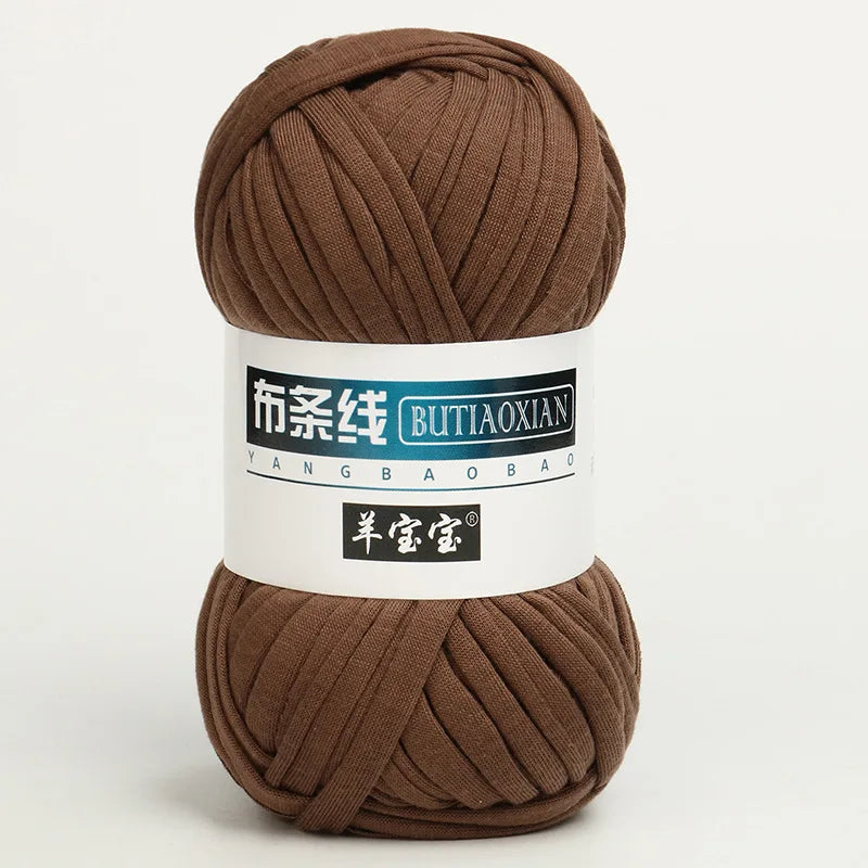 Soft Polyester Crochet/Knitting Fabric Yarn