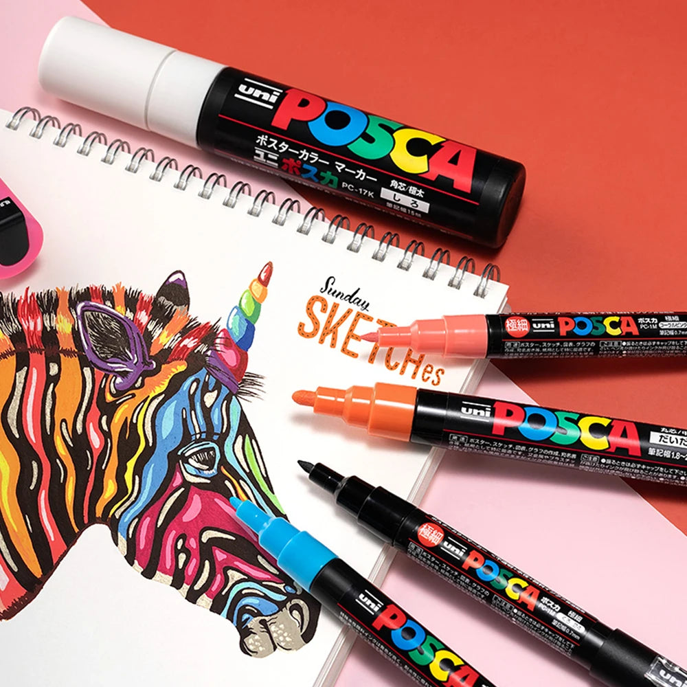 Acrylic Paint Permanente Ink Marker Set