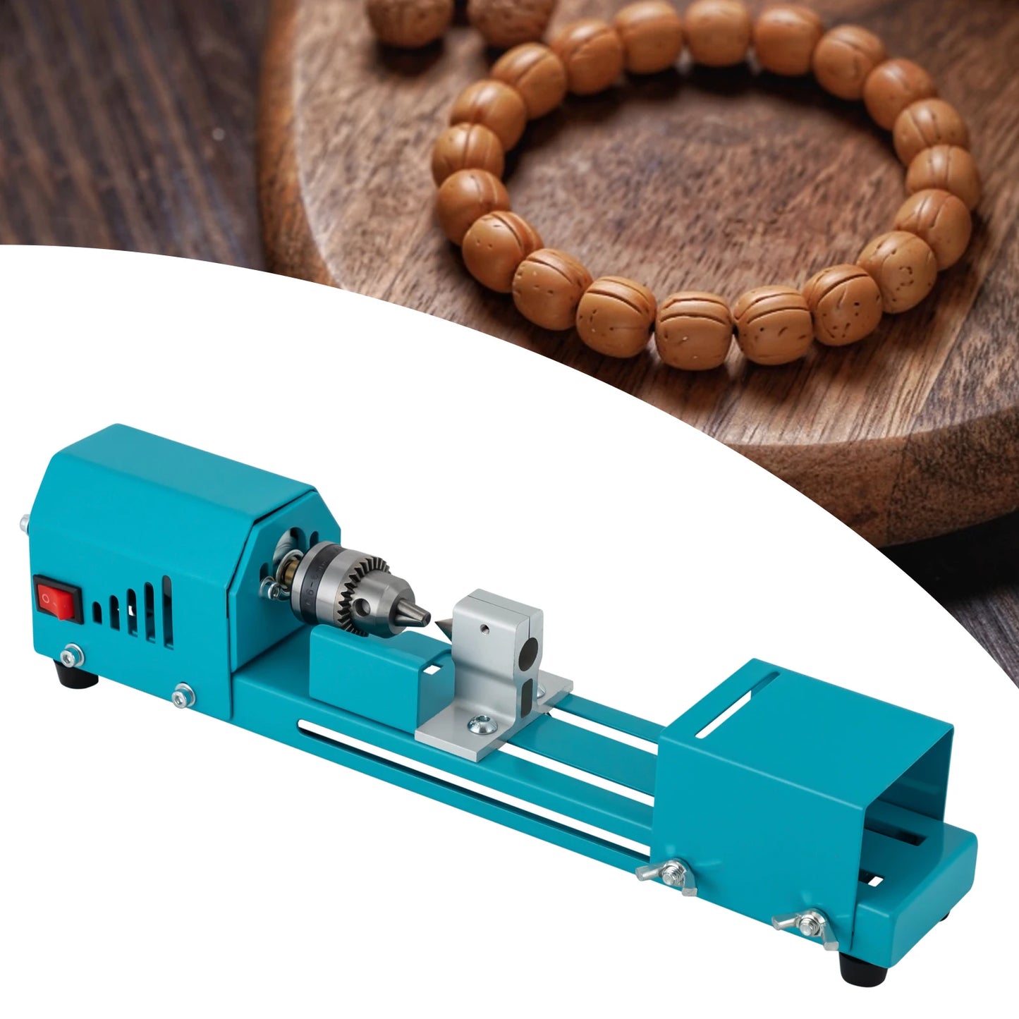 Mini Rust-Resistant Wood Lathe Milling Machine