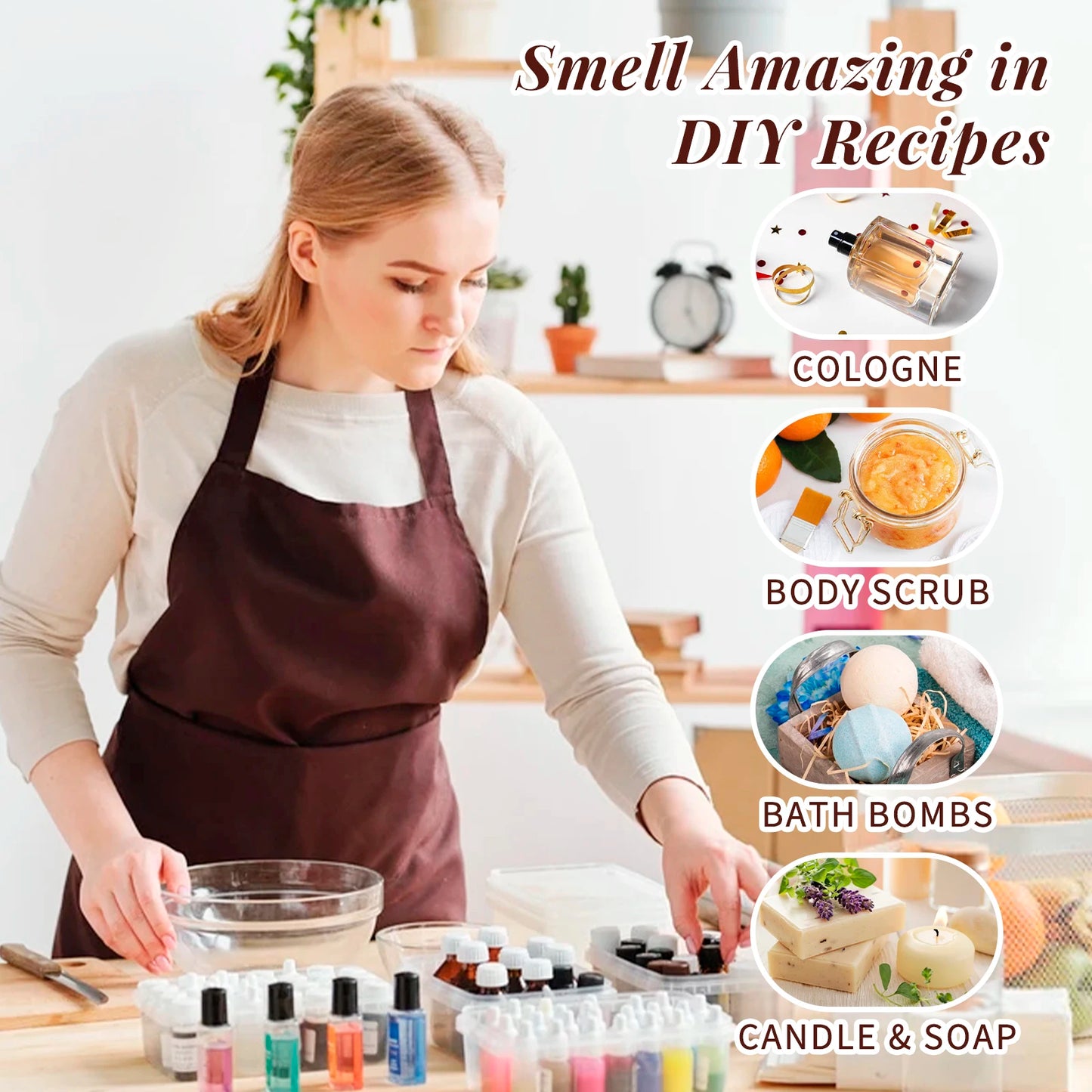 Nature Fragrance Oils Set for Candlemaking