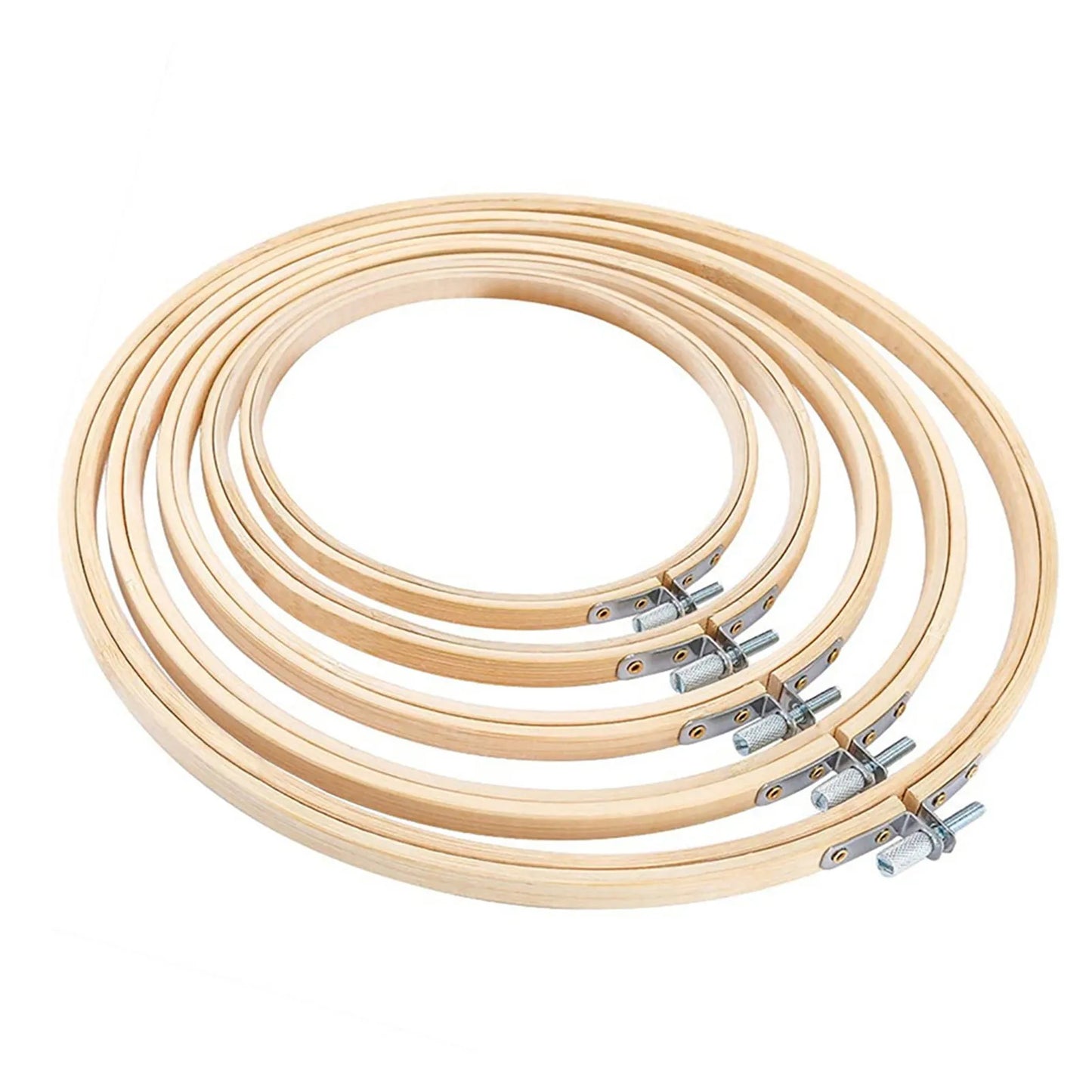 High-Quality Round Beech Wood Embroidery Hoops