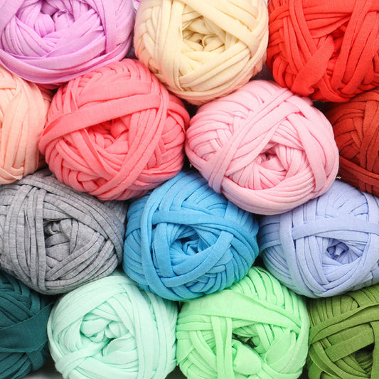 Soft Polyester Crochet/Knitting Fabric Yarn