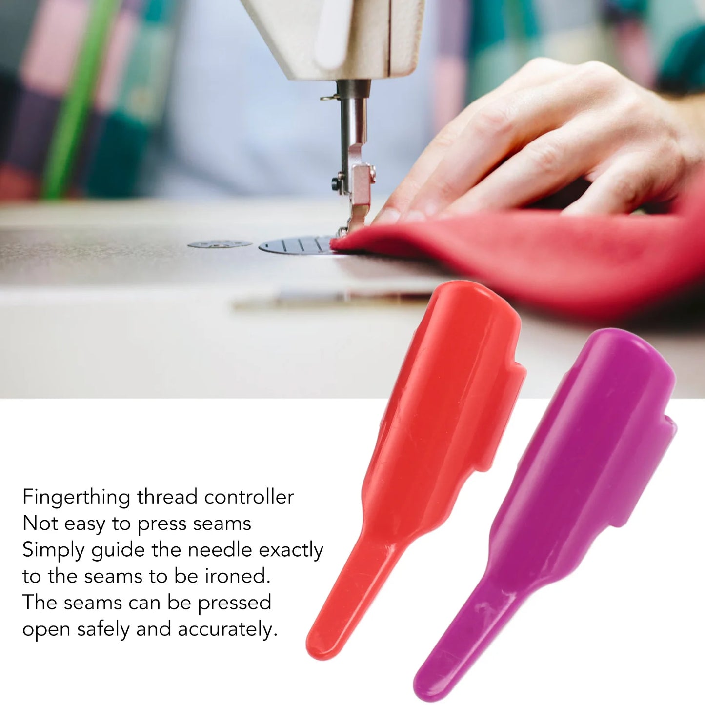 Colorful Sewing Plastic Finger Protector