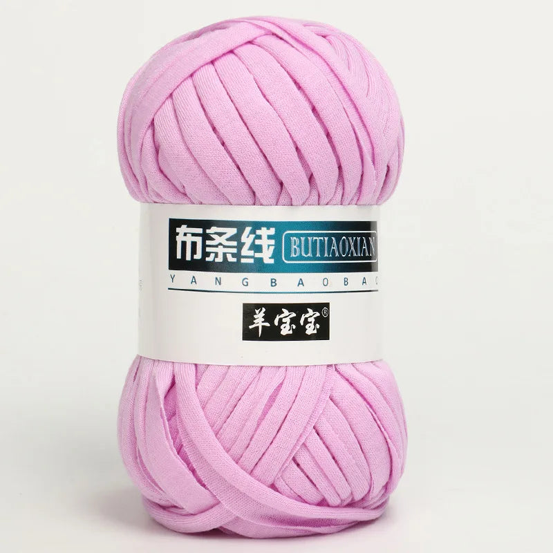 Soft Polyester Crochet/Knitting Fabric Yarn