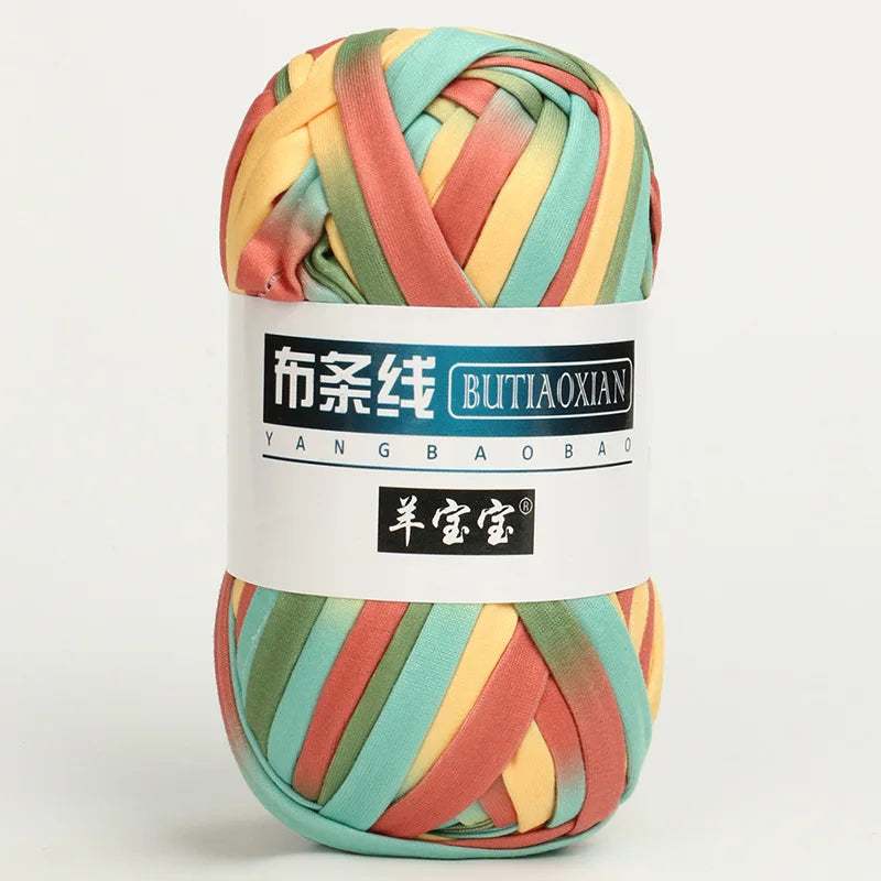 Soft Polyester Crochet/Knitting Fabric Yarn