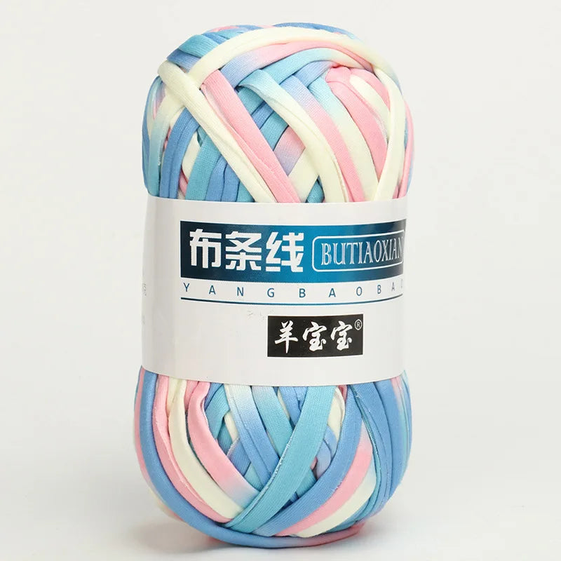 Soft Polyester Crochet/Knitting Fabric Yarn