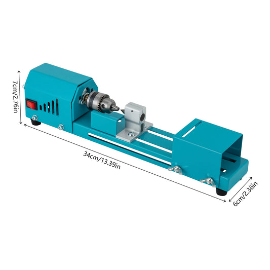 Mini Rust-Resistant Wood Lathe Milling Machine