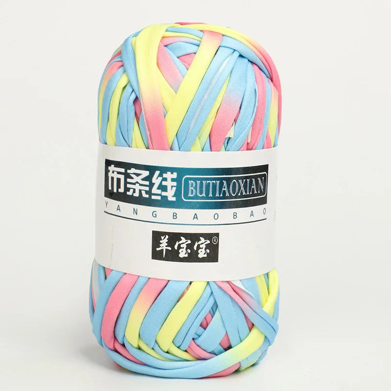Soft Polyester Crochet/Knitting Fabric Yarn