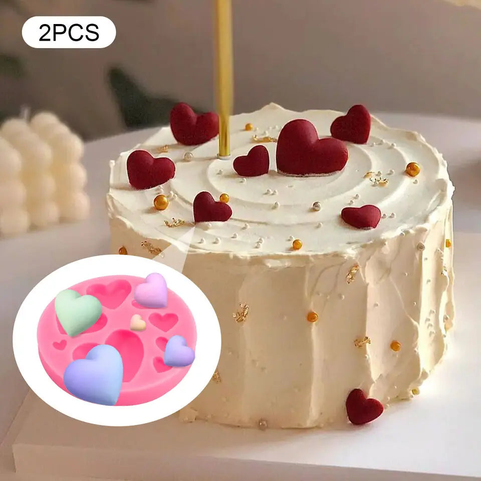 Multifunctional Heart-Shaped Molds for Soap-Making