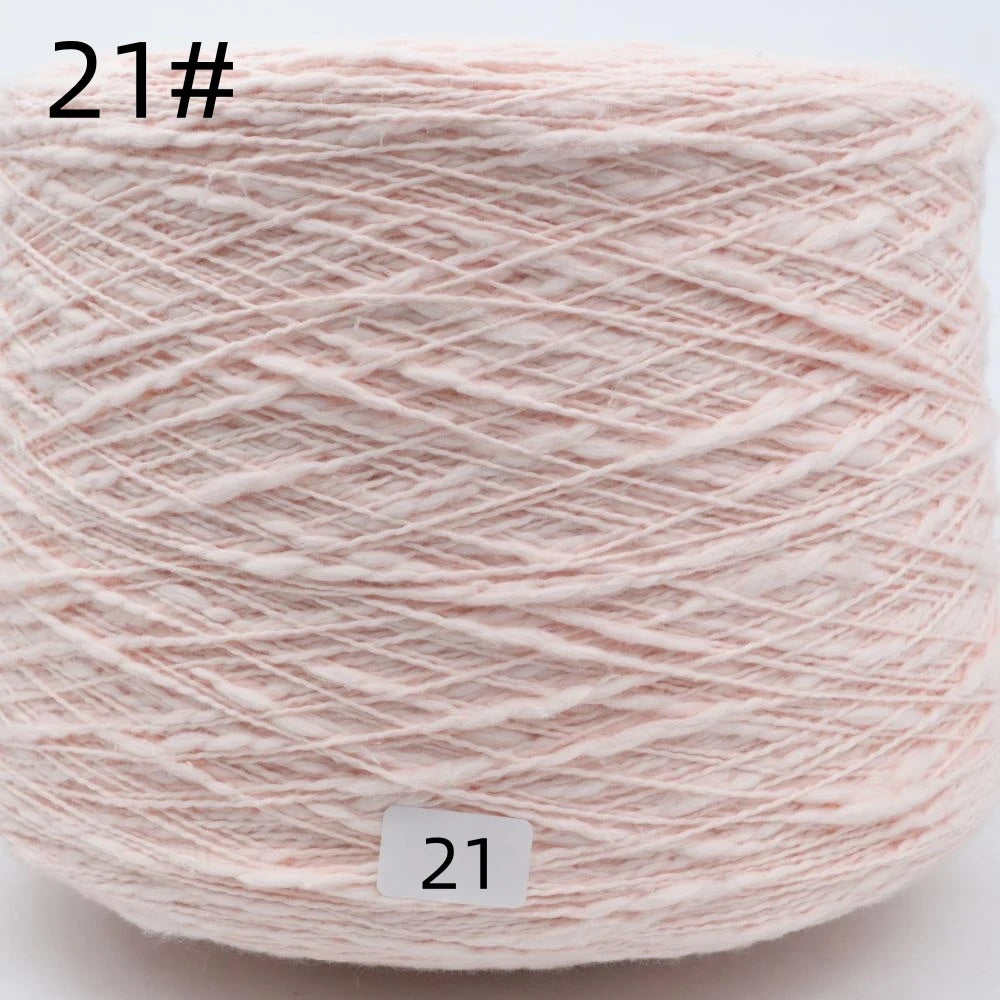 100% Cotton Sausage Yarn Handwoven