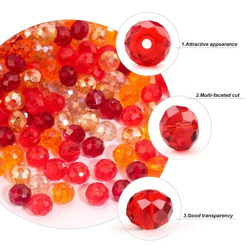 Loose Crystal Round Beads for Jewelry