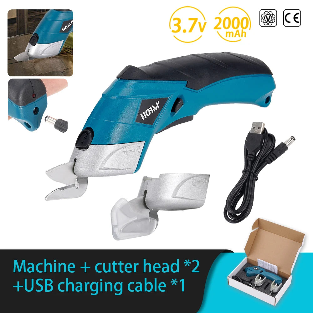 Electric Steel Scissors for Cutting Cloth/Leather