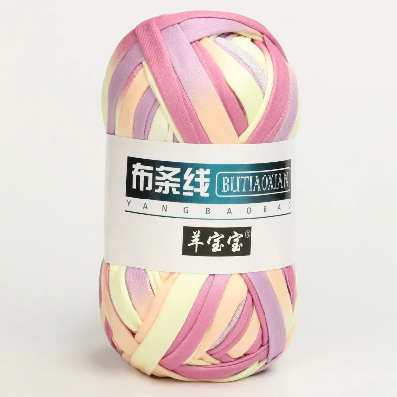 Soft Polyester Crochet/Knitting Fabric Yarn