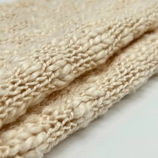 100% Cotton Sausage Yarn Handwoven