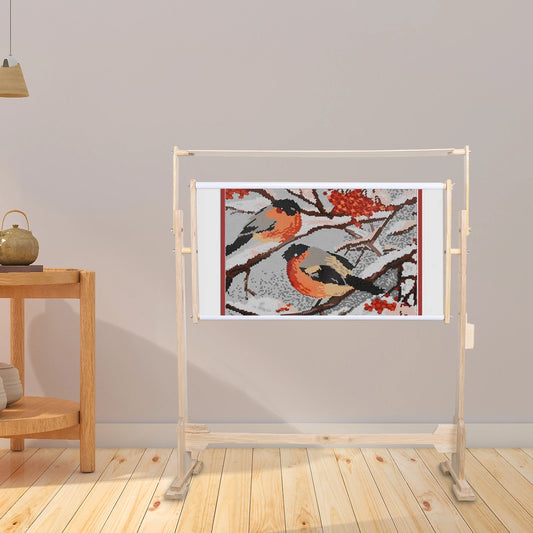 Large Adjustable Needlework Frame Floor Stand