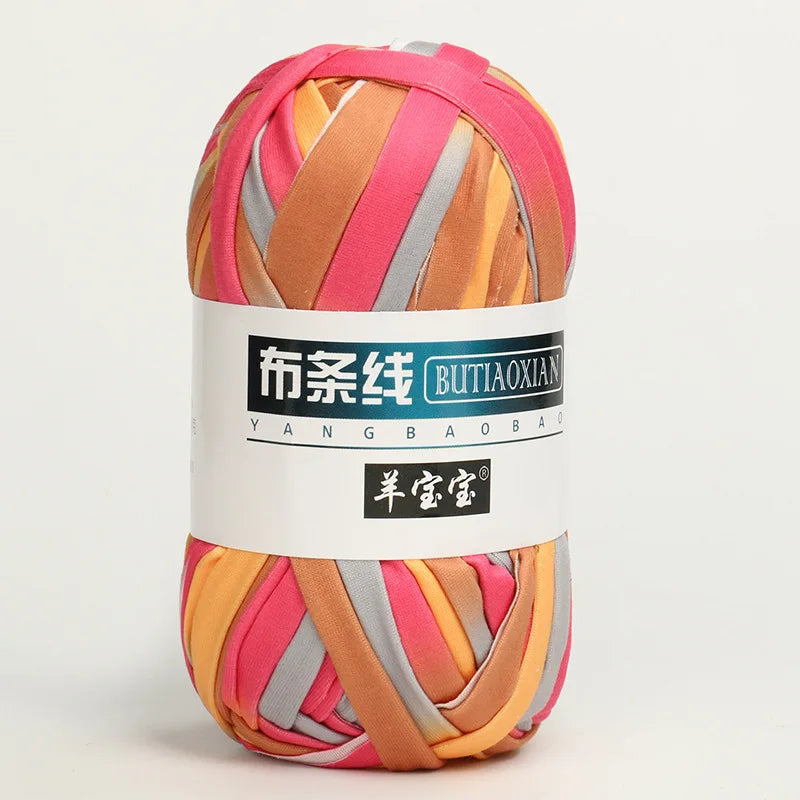 Soft Polyester Crochet/Knitting Fabric Yarn