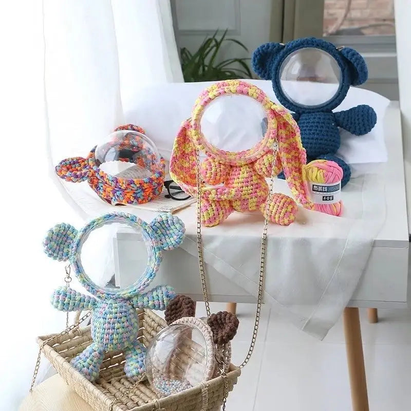 Soft Polyester Crochet/Knitting Fabric Yarn