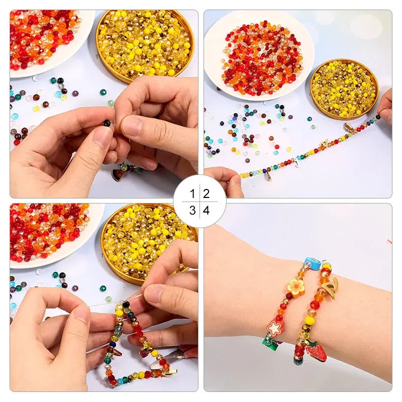 Loose Crystal Round Beads for Jewelry