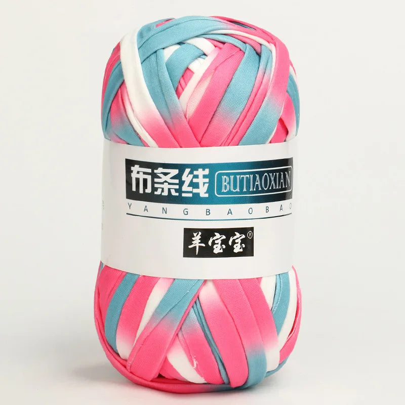Soft Polyester Crochet/Knitting Fabric Yarn