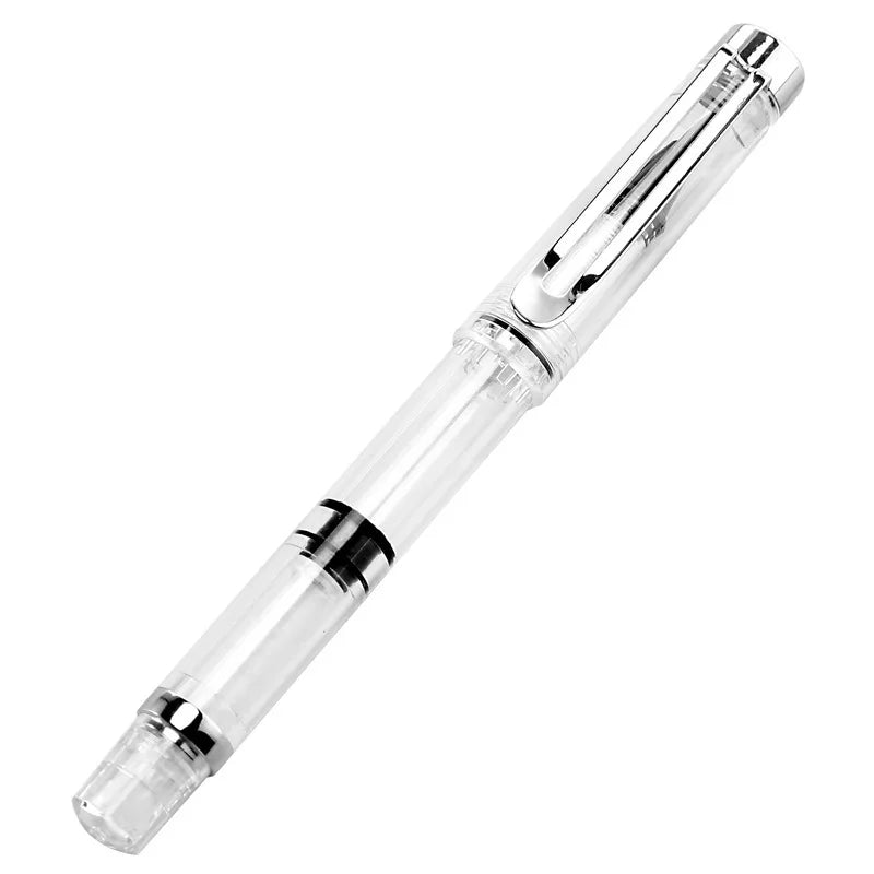 Transparent Refillable Soft Tip Calligraphic Brush/Pen