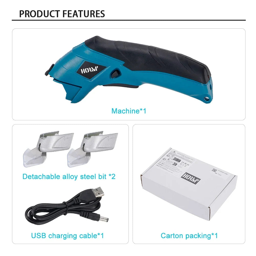 Electric Steel Scissors for Cutting Cloth/Leather