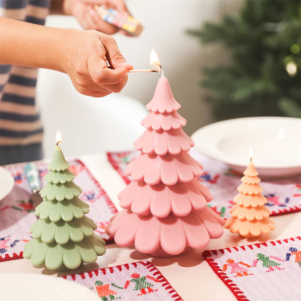 3D Christmas Aromatherapy Tree Silicone Mold