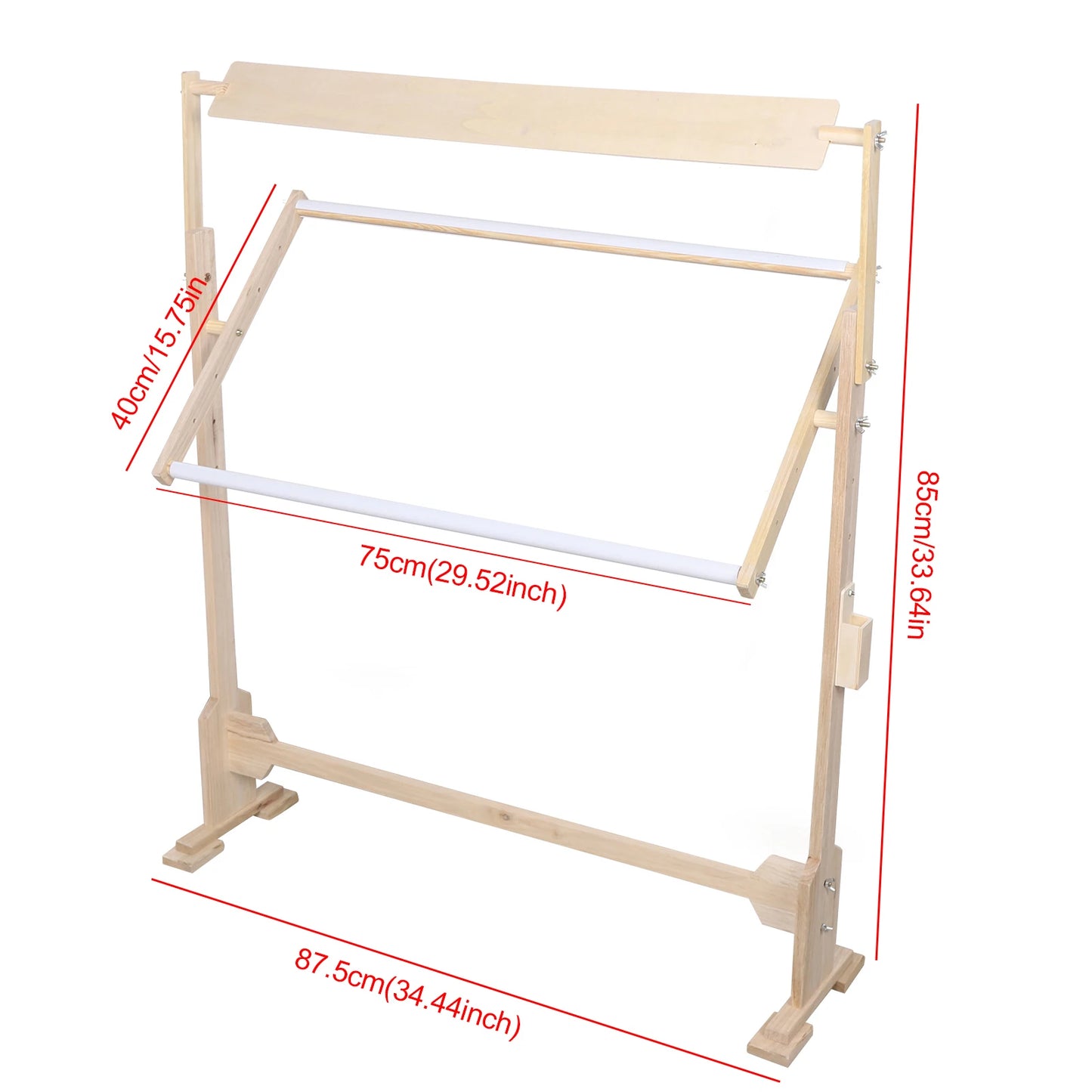 Wooden Embroidery Hoop Stand